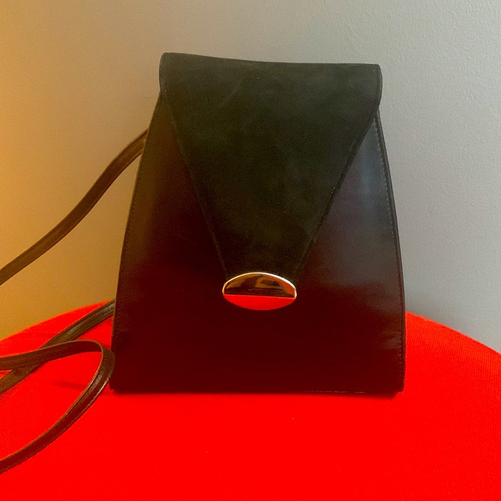 NWOT🇮🇹VTG 90’ Gorgeous BOCCI 💯% Leather/Suede Little Purse
